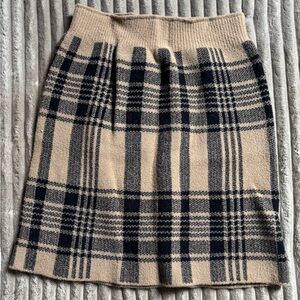 Wool like skirt